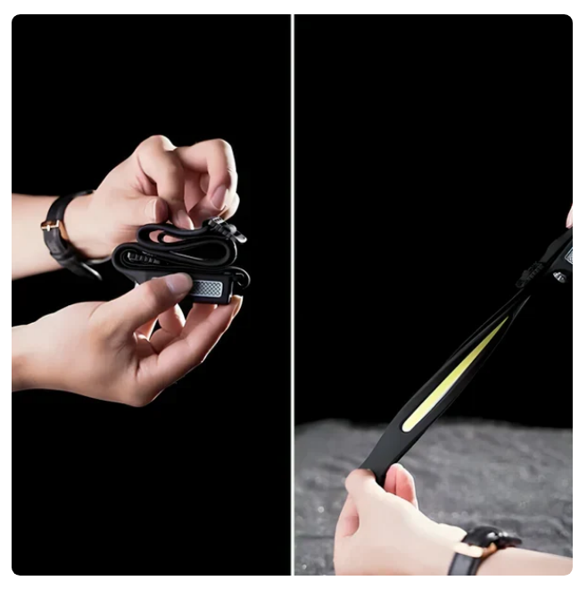 🔦 Linterna frontal LED recargable e impermeable — Iluminación profesional ⚡ OFERTA POR TIEMPO LIMITADO 🚨